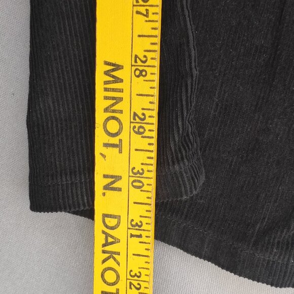 Denver Hayes corduroy casual pants men's size 36X30 black colour straight leg - Picture 13 of 14